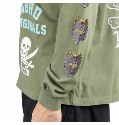 Лонгслів чоловічий Neighborhood Tee Ls-17 Olive 242PCNH-LT17