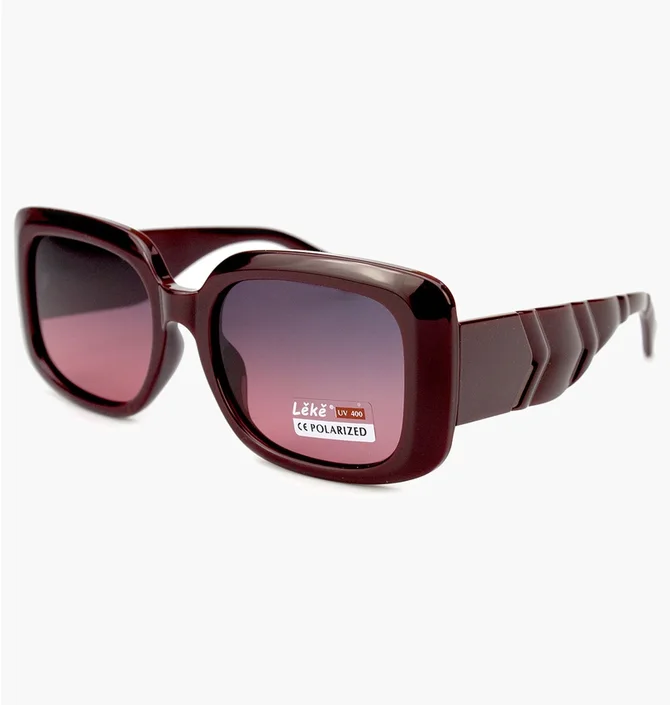 Солнцезащитные очки женские Leke Red/Violet 2251-C5