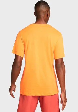 Футболка мужская Nike Training Tee Orange CZ7989-886