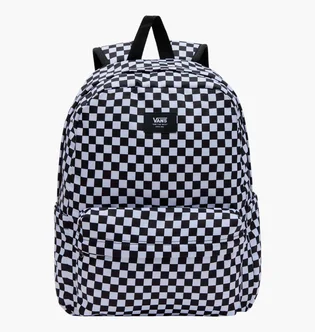 Рюкзак унісекс Vans Old Skool Check Black/White VN000H4XY281