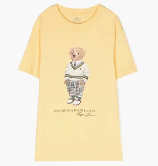 Футболка детская Polo Ralph Lauren Regular Fit Yellow 323853828016