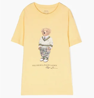 Футболка детская Polo Ralph Lauren Regular Fit Yellow 323853828016