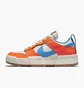 Кросівки жіночі Nike Dunk Low Disrupt Orange/White CK6654-104
