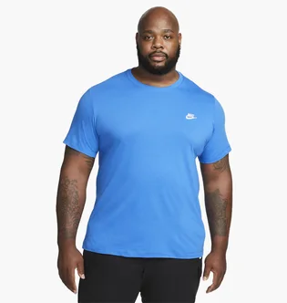 Футболка мужская Nike T-Shirt Sportswear Club Light Blue AR4997-403