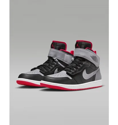 Кроссовки мужские Air Jordan 1 Hi Flyease Black/Grey CQ3835-010