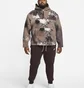 Худи мужское Nike Mens 1/2-Zip Hoodie Brown DD5009-004