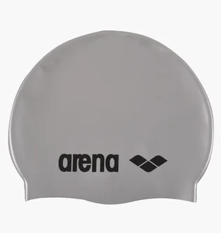 Шапочка для плавання Arena Classic Silicone Grey 91662-051