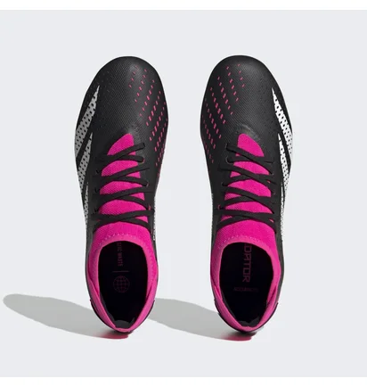 Бутсы унисекс Adidas Predator Accuracy.3 Fg Black GW4589