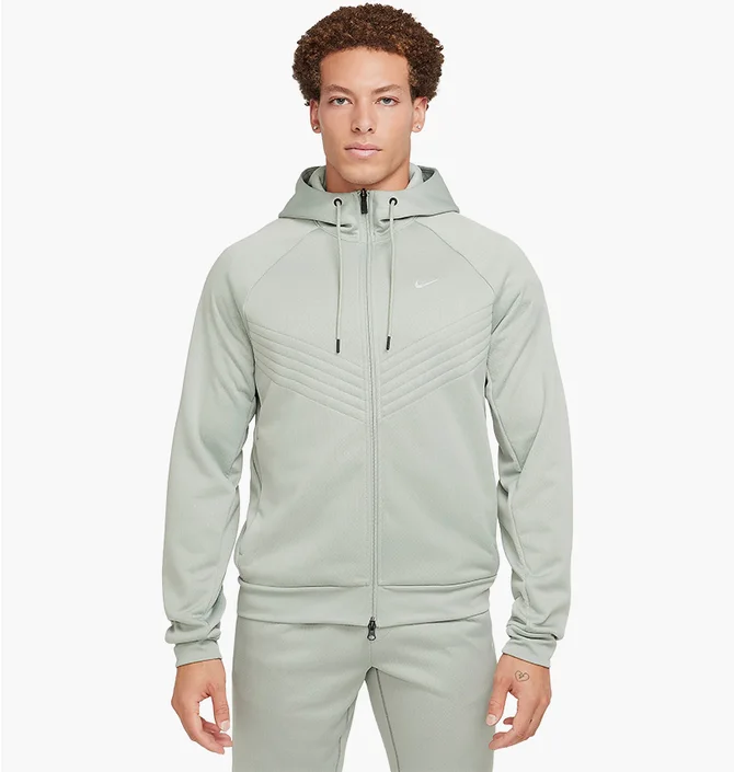 Толстовка мужская Nike Therma-Fit Therma Sphere Grey FZ1107-370