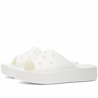 Тапочки мужские Crocs Classic Platform Slide White 208180-100