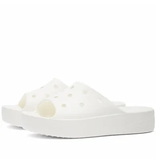 Тапочки чоловічі Crocs Classic Platform Slide White 208180-100