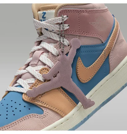 Кросівки жіночі Air Jordan 1 Mid Gs Zen Brown/Multi FN7452-400
