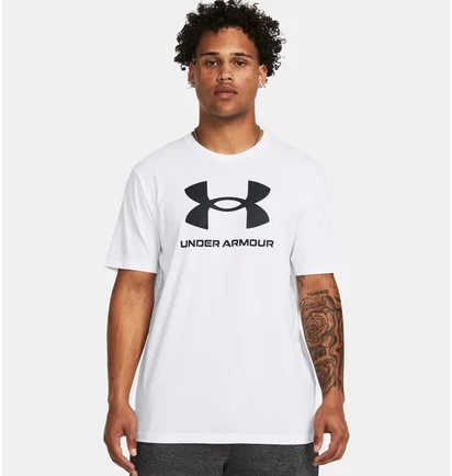 Футболка чоловіча Under Armour Sportstyle Logo White 1382911-100