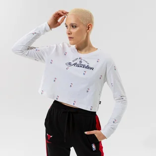 Лонгслив женский Nike T-Shirt N31 W Nk Cts Crop Ls Tee Nba Grey DA6810-051
