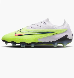 Бутсы унисекс Nike Gripknit Phantom Gx Elite Fg White/Green DC9968-705