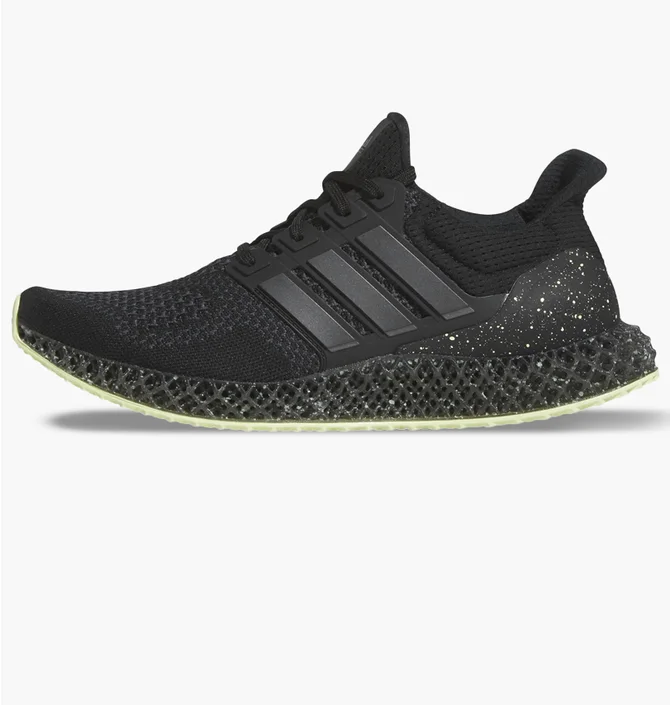 Кроссовки унисекс Adidas Ultra 4D Running Shoes Black Hp9732