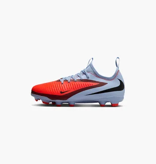 Бутсы детские Nike Phantom 6 Low Acad Fg/Mg Light Blue/Red HM9203-400