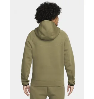 Толстовка чоловіча Nike Tech Fleece Full-Zip Windrunner Hoodie Olive FB7921-222