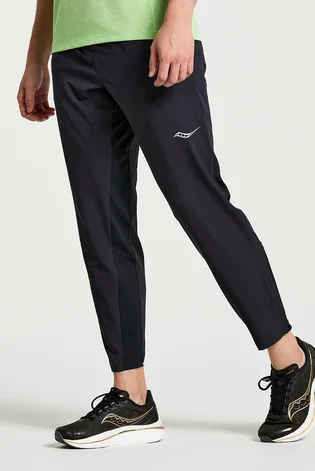Штаны мужские Saucony Boston Woven Pant Black SAM800348-BK