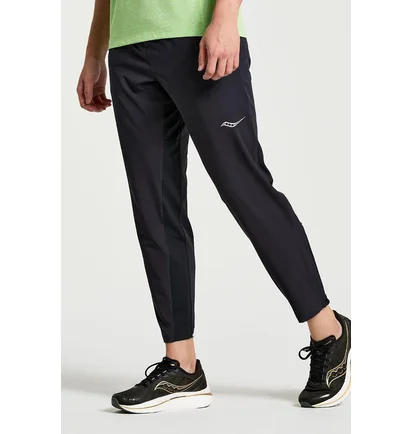 Штаны мужские Saucony Boston Woven Pant Black SAM800348-BK