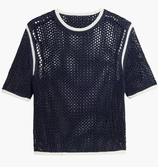 Футболка унисекс Adidas X Wales Bonner Knit Tee Blue KA7052
