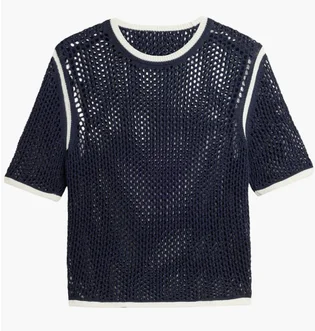 Футболка унисекс Adidas X Wales Bonner Knit Tee Blue KA7052