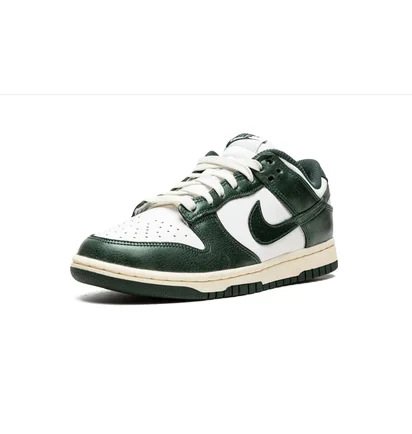Кроссовки унисекс Nike Dunk Low White/Green DQ8580-100