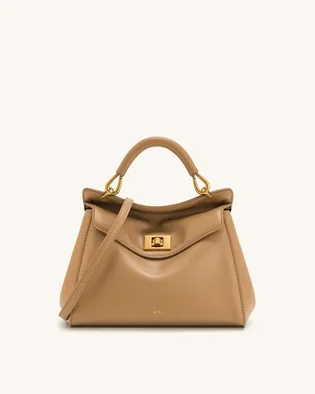 Сумка жіноча JW PEI Lucia Classic Top Handbag Brown BB2024BG101564JWP