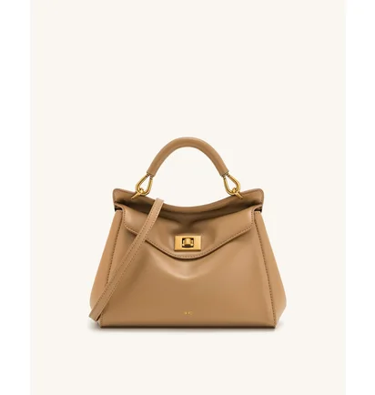 Сумка жіноча JW PEI Lucia Classic Top Handbag Brown BB2024BG101564JWP