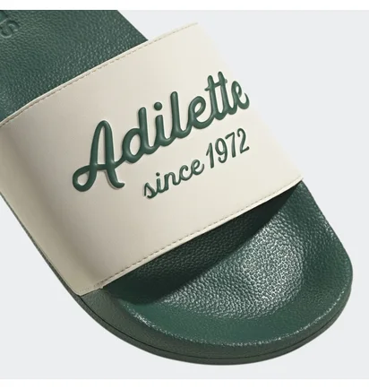 Тапочки унисекс Adidas Adilette Shower Slides Green/White Gw8749