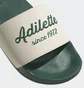 Тапочки унисекс Adidas Adilette Shower Slides Green/White Gw8749
