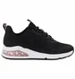 Кроссовки женские Skechers Uno 2 Black 155640-BLK