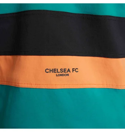 Анорак мужской Nike Chelsea Hype Jacket Mens Black/Turquoise DD8365-467