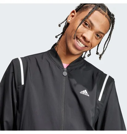 Олимпийка мужская Adidas Scribble Jacket Black IJ6442