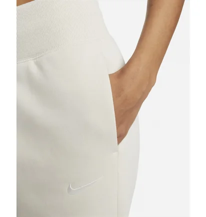 Штани жіночі Nike Sportswear Phoenix Fleece High-Waisted Joggers White DQ5688-104