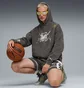 Худи мужское Puma Points In The Paint Grey 632828-01