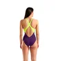 Купальник женский Arena Clear Lines Swimsuit V Back Lb Violet 010255-960