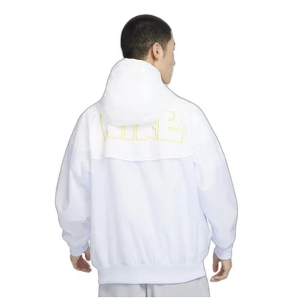 Вітровка чоловіча Nike Wr Wvn + Lnd Jkt Gx Hd White/Light Blue DX0694-085