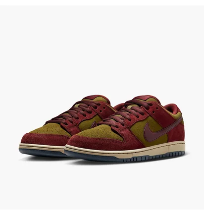 Кросівки чоловічі Nike Sb Dunk Low Pro Bordo/Olive HQ1625-600