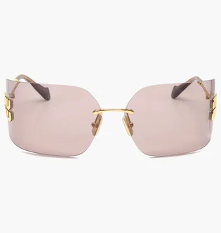 Сонцезахисні окуляри MIU MIU Brown/Gold 54YS-5AK061-80