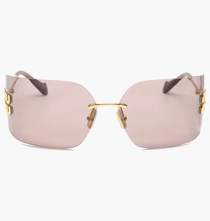 Солнцезащитные очки MIU MIU Brown/Gold 54YS-5AK061-80