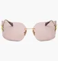 Солнцезащитные очки MIU MIU Brown/Gold 54YS-5AK061-80