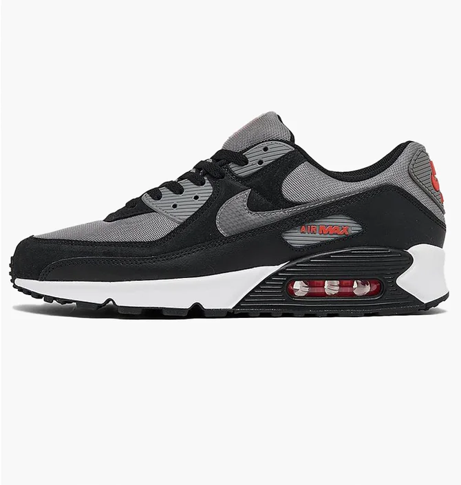 Кроссовки мужские Nike Air Max 90 Casual Shoes Black/Grey Fd0664-001