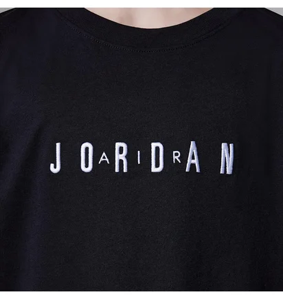 Футболка детская Air Jordan Embroidery Black 95D634-023
