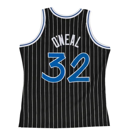 Майка унисекс Mitchell & Ness Swingman Shaquille ONeal Orlando Magic Nba 1994-95 Jersey Black SMJYGS18191-OMABLCK94SON
