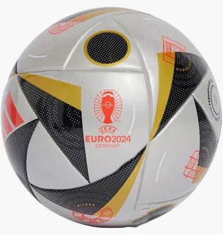 Футбольний м'яч Adidas Euro2024 Mini Grey/Black IX4048