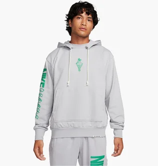 Худи мужское Nike Standard Issue Dri-Fit Pullover Hoodie Grey FN2702-012