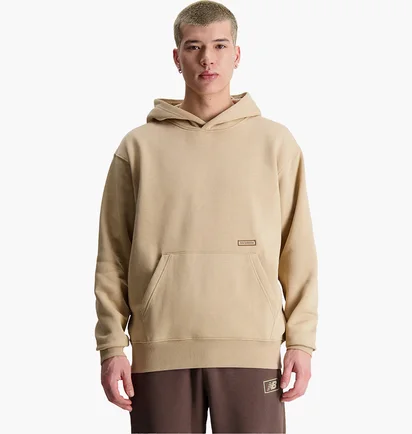 Худі чоловіче New Balance Essentials Hoody Rood Beige MT33516INC