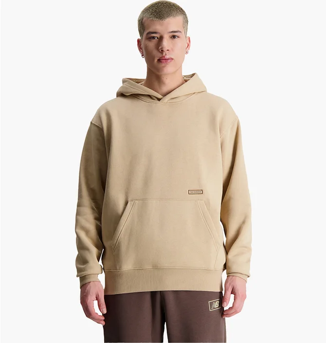 Худі чоловіче New Balance Essentials Hoody Rood Beige MT33516INC