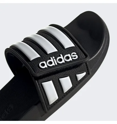 Тапочки дитячі Adidas Adilette Comfort Black/White Eg1879